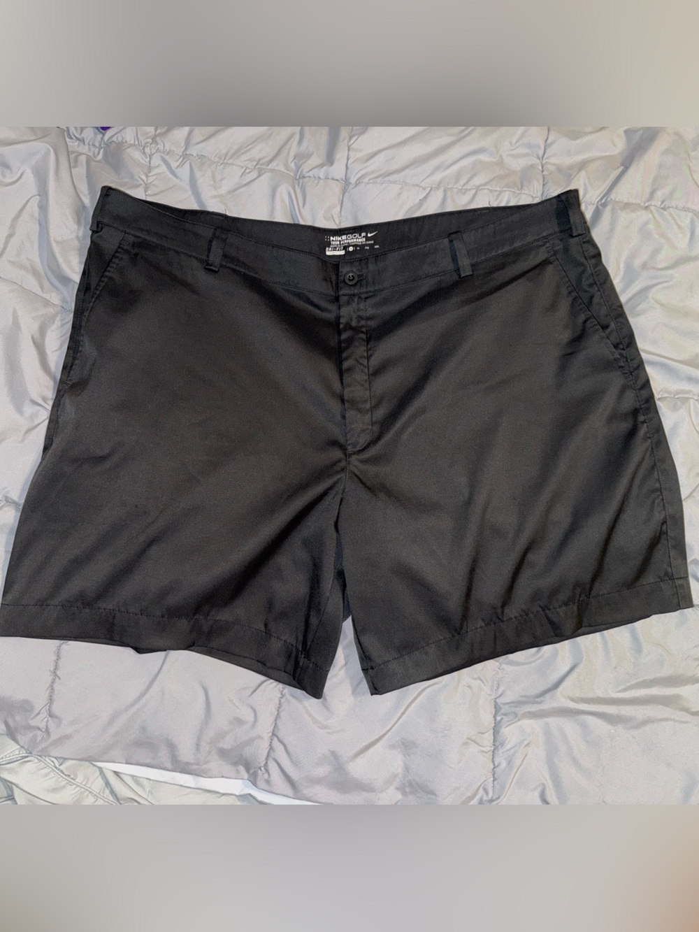 Nike Golf Tour Performance Dri Fit Men’s Black Shorts, Size 42